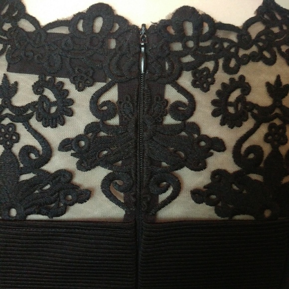 Arrogant Cat Skater Dress with Lace Trim size 6 - Picture 6 of 7